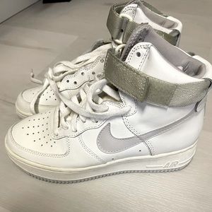 Nike Air Force 1s highs Grey & white